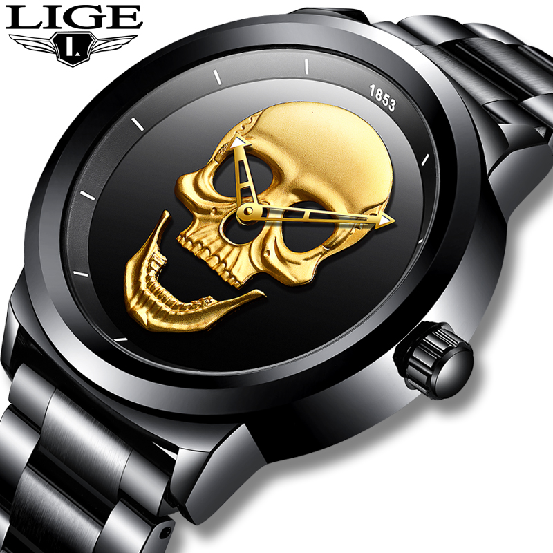 Luxury Watch Magazine - LIGE sportowe męskie zegarki Top marka