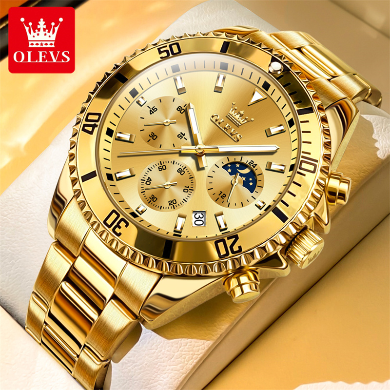 Luxury Watch Maker - OLEVS zegarek męski Top marka luksusowe