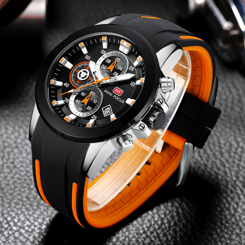 Luxury Watch Maker - MINI FOCUS męskie zegarki Top luksusowa