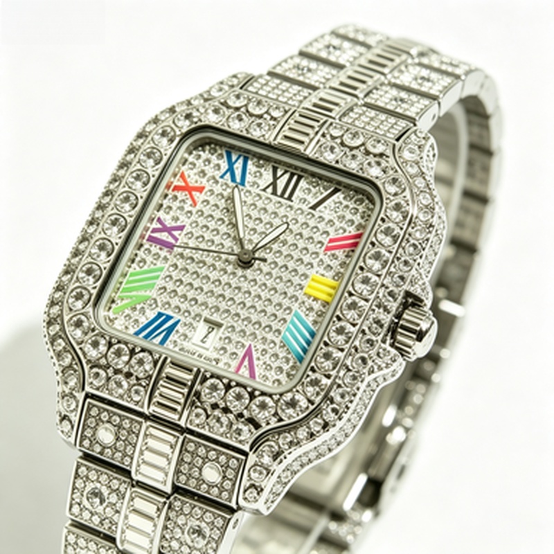 Luxury Watch Iceberg - Nowy luksusowy kwarcowy zegarek kwadratowy z