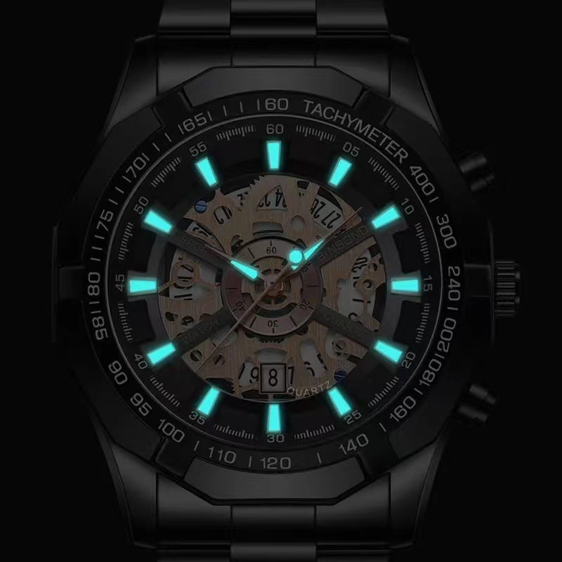 Zegarki męskie Binbond, luksus – Luxury Watch Maker recenzja i cena