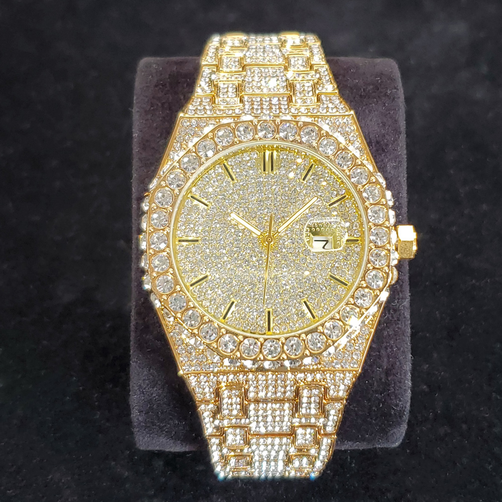 Luksusowe złote zegarki z diam – Luxury Watch Iceberg recenzja i cena
