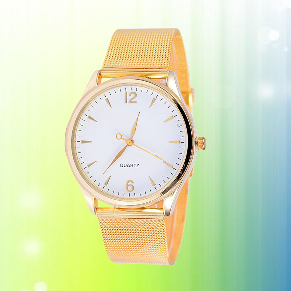 Damski zegarek kwarcowy, złoty – Luxury Watch Gift For Her recenzja i cena