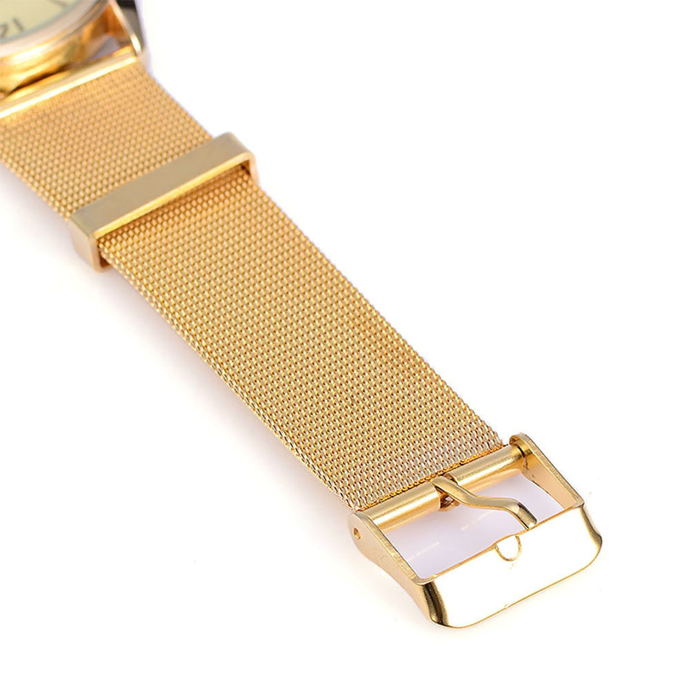 Damski zegarek kwarcowy, złoty – Luxury Watch Gift For Her recenzja i cena