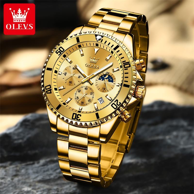 OLEVS zegarek męski Top marka  – Luxury Watch Maker recenzja i cena