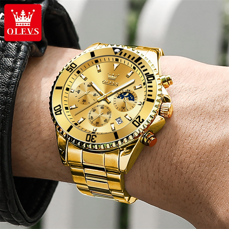 OLEVS zegarek męski Top marka  – Luxury Watch Maker recenzja i cena