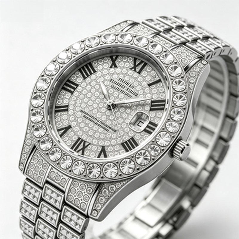 Popularny złoty luksusowy zega – Luxury Watch Iceberg recenzja i cena