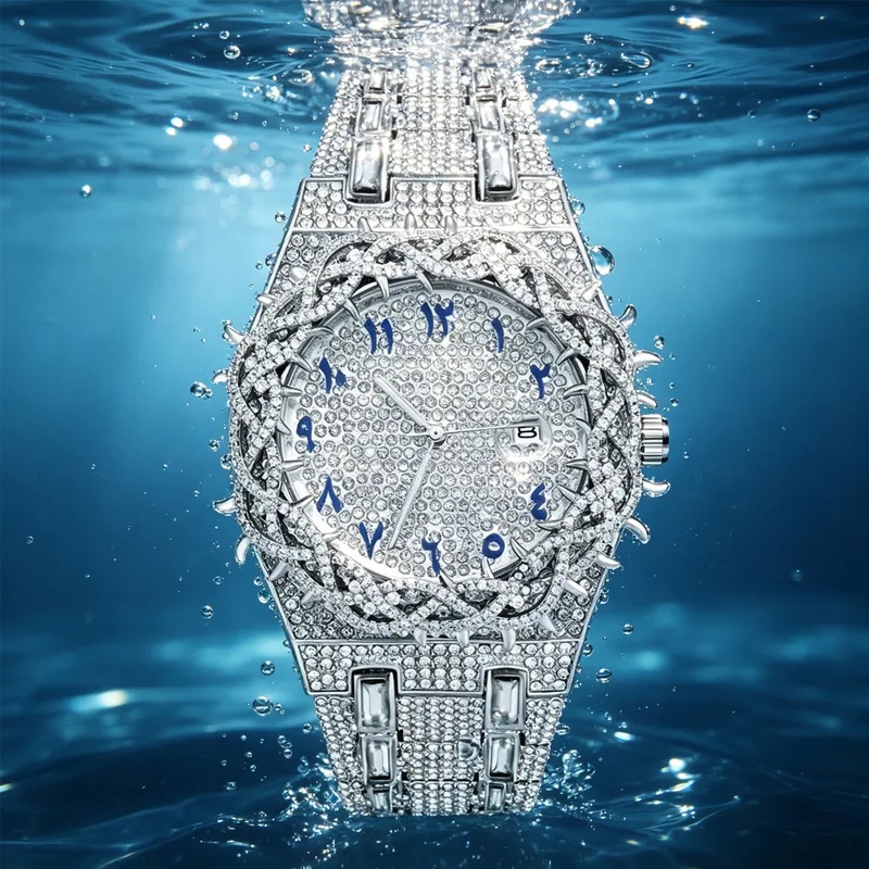 Męski zegarek kwarcowy z krysz – Luxury Watch Iceberg recenzja i cena