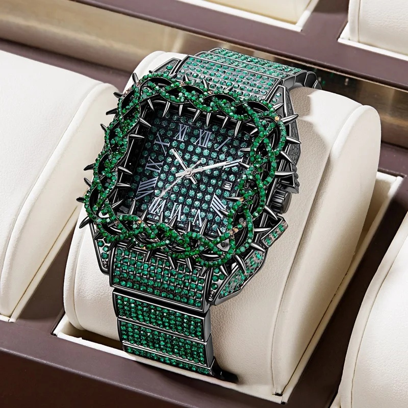 Męski zegarek kwarcowy z krysz – Luxury Watch Iceberg recenzja i cena