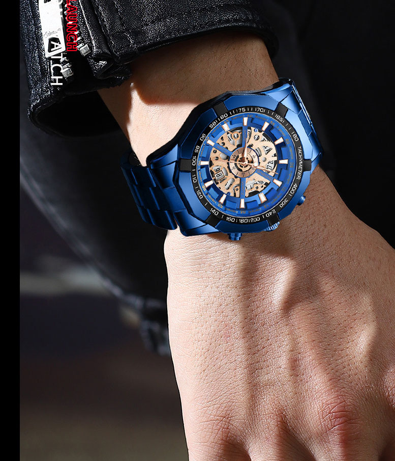 Zegarek męski UTHAI, lekki luk – Luxury Watch Maker recenzja i cena