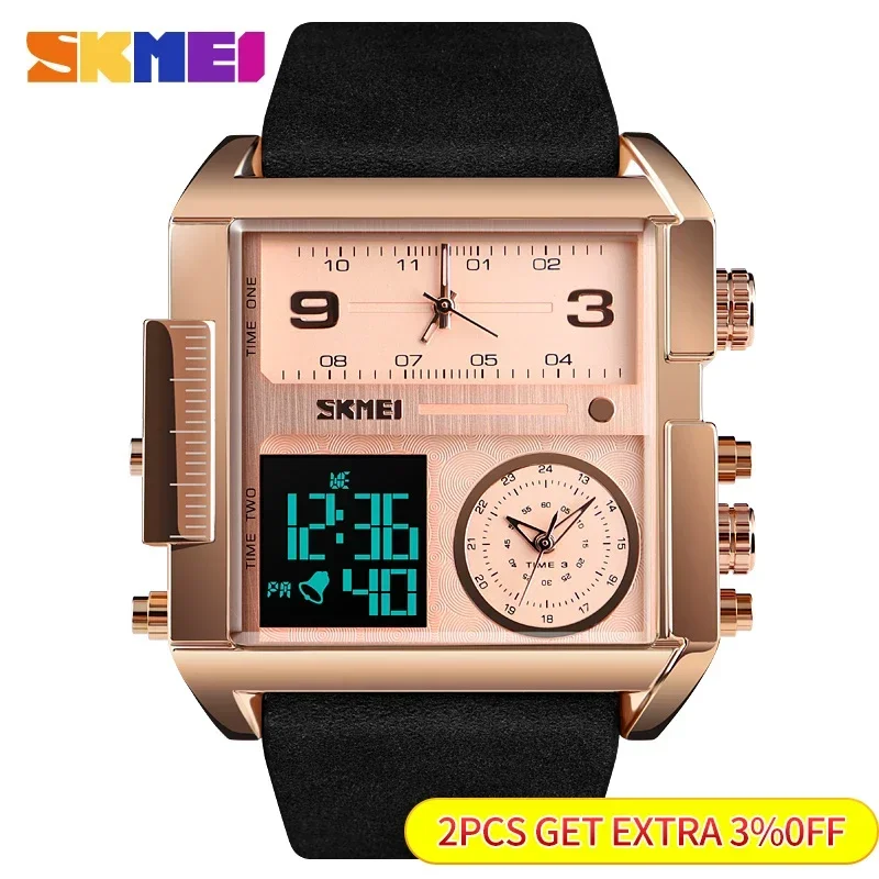 SKMEI męskie zegarki kwarcowe  – Luxury Watch Maker recenzja i cena