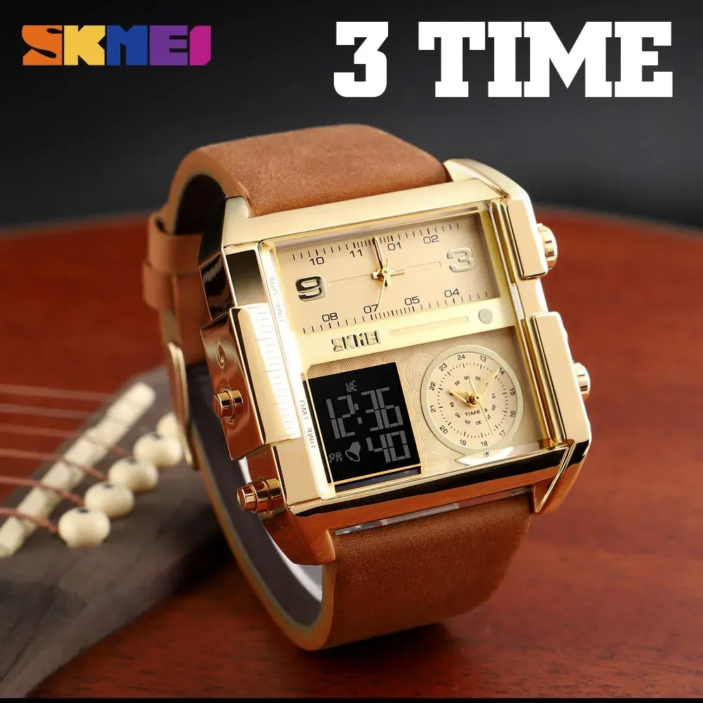 SKMEI męskie zegarki kwarcowe  – Luxury Watch Maker recenzja i cena