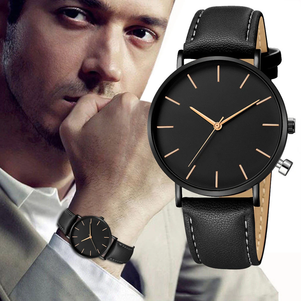 Męski zegarek kwarcowy w prost – Luxury Watch Maker recenzja i cena
