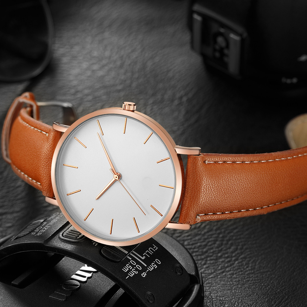 Męski zegarek kwarcowy w prost – Luxury Watch Maker recenzja i cena