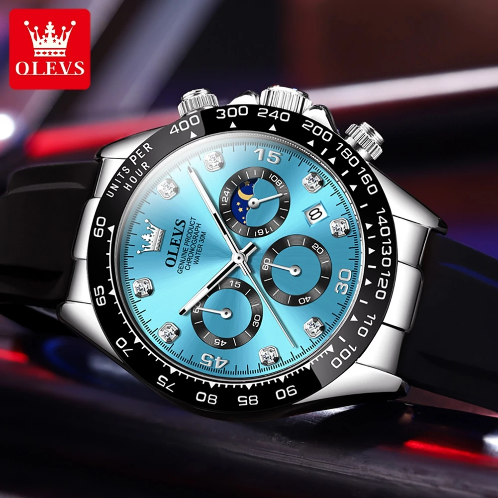 OLEVS 2875 – męski zegarek chr – Luxury Watch Magazine recenzja i cena